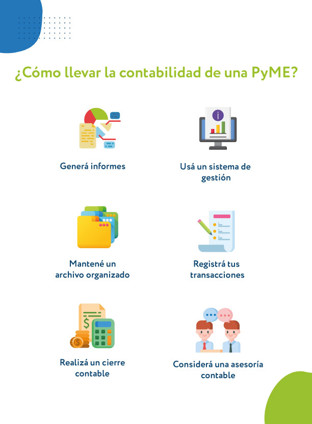 cómo llevar la contabilidad de una pyme