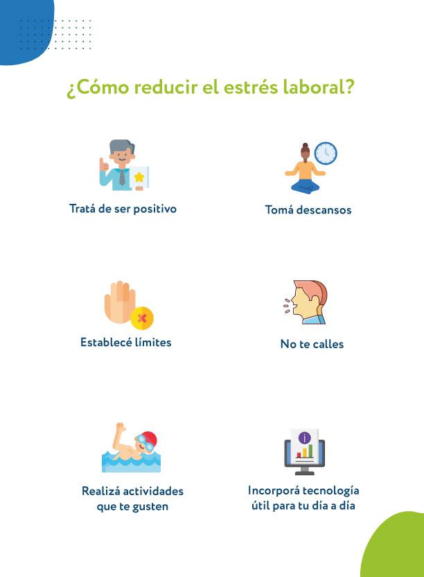 cómo reducir el estrés laboral