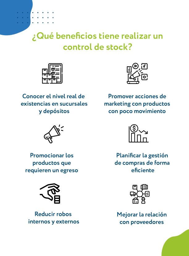 beneficios de realizar un control de stock