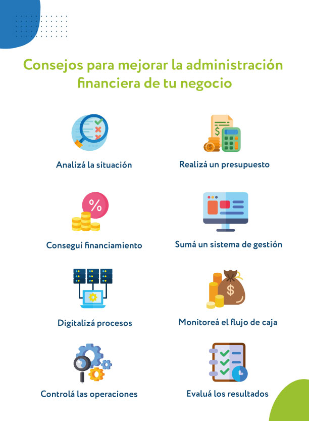 cómo mejorar la administración financiera de un negocio