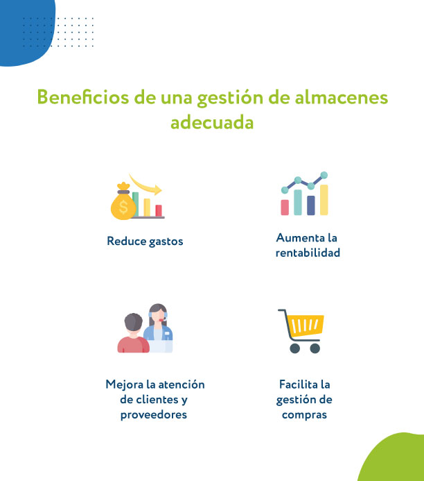 beneficios de una gestión de almacenes adecuada